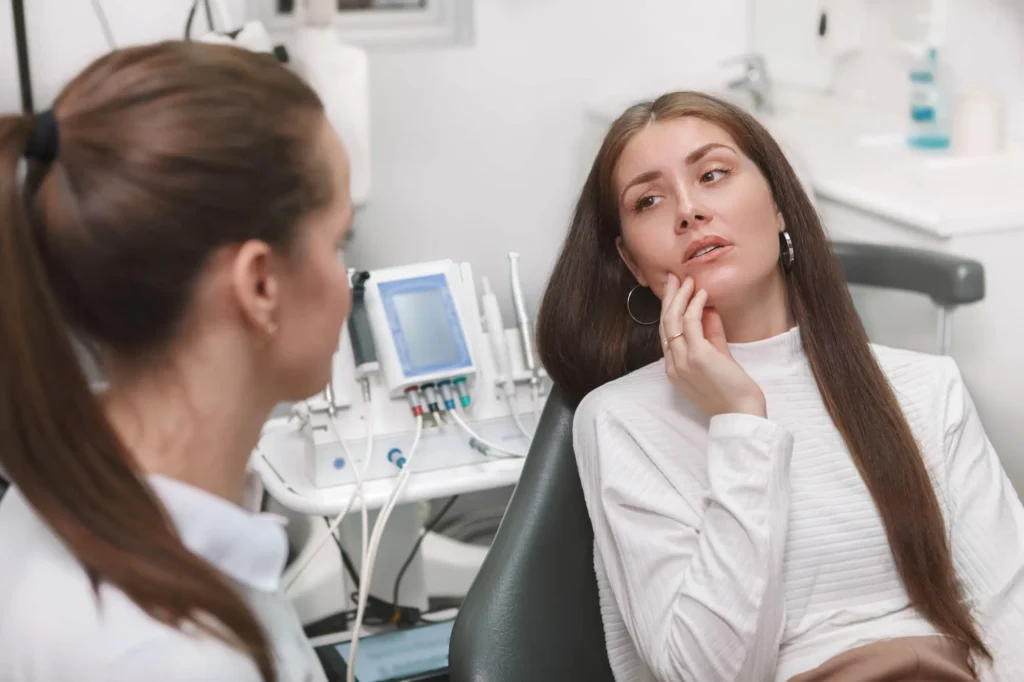emergency dentist sunrise and patient